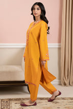 Embroidered Kurta Trouser - 3037