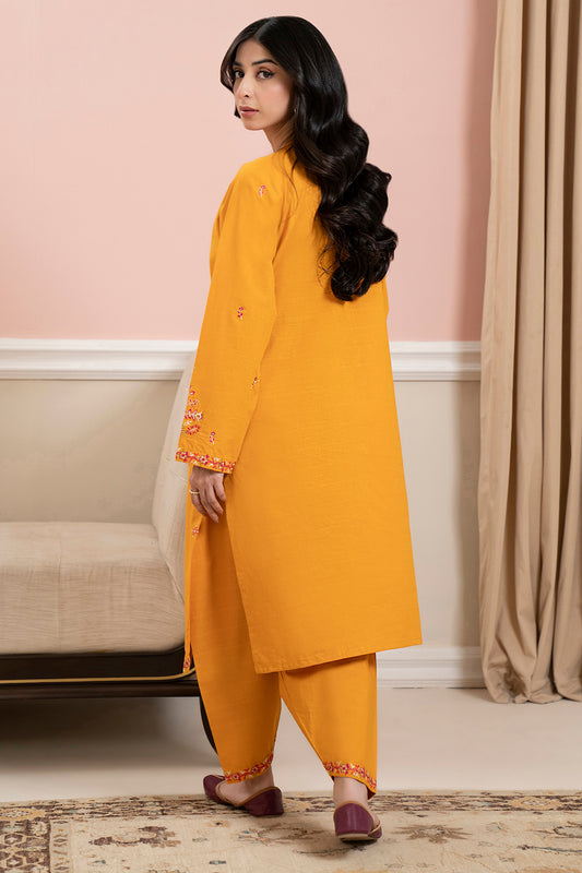 Embroidered Kurta Trouser - 3037