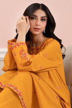 Embroidered Kurta Trouser - 3037