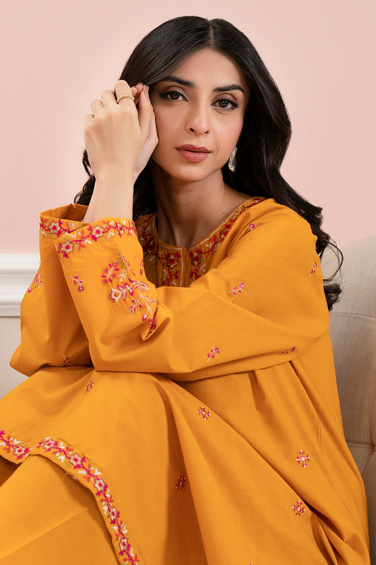 Embroidered Kurta Trouser - 3037