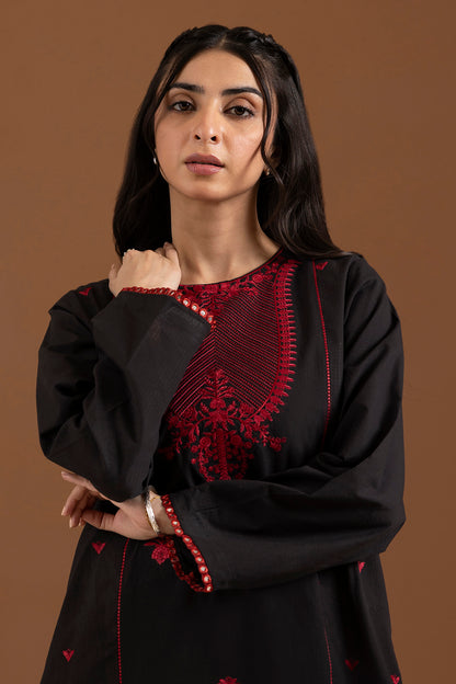 Embroidered Kurta Trouser - 3038