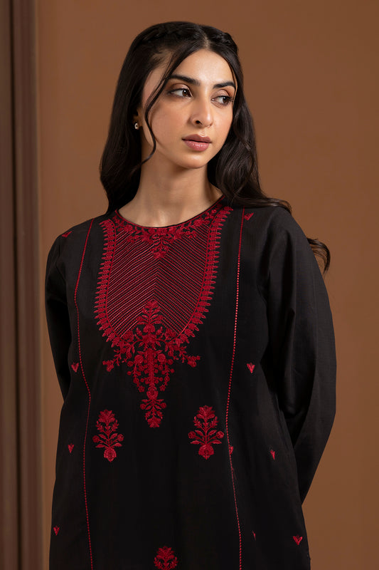 Embroidered Kurta Trouser - 3038