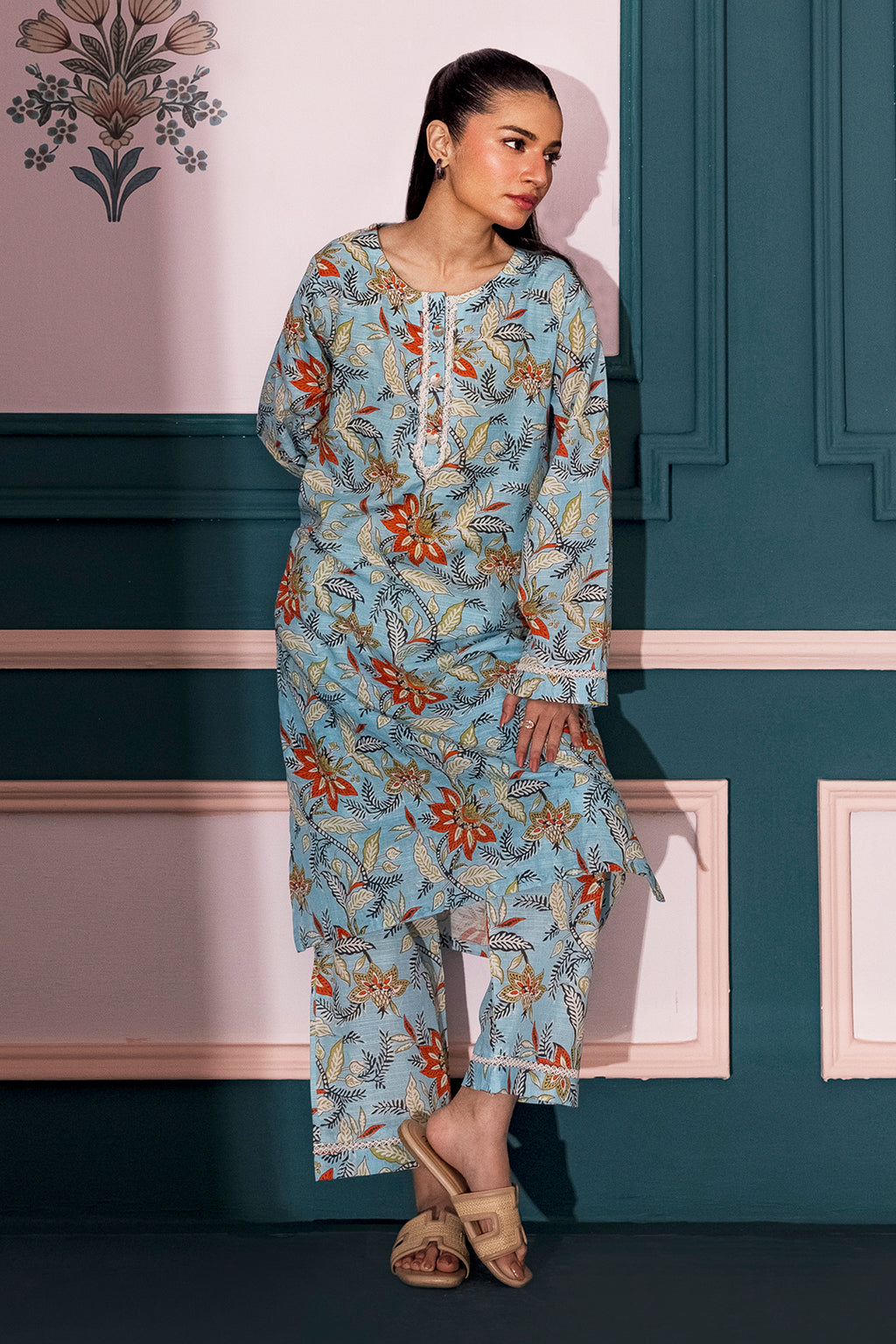 Kurta Trouser - 3061