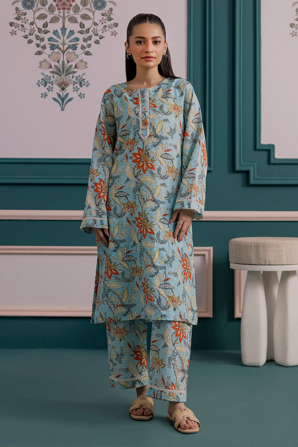 Kurta Trouser - 3061
