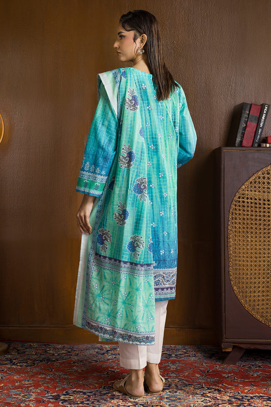 Embroidered Kurta Dupatta - 3064