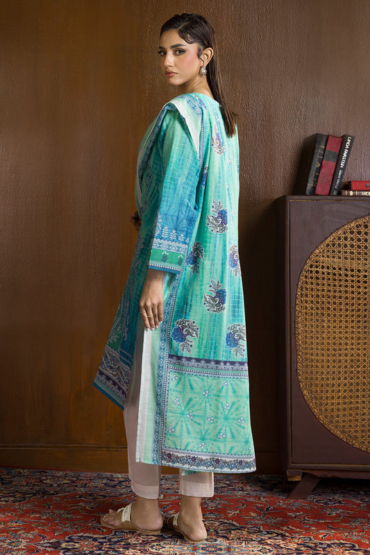 Embroidered Kurta Dupatta - 3064