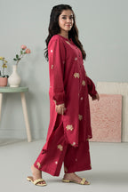 Embroidered Kurta Trouser - 3066