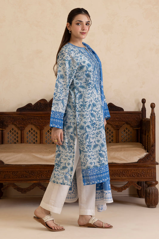 Embroidered Kurta Shawl - 3081
