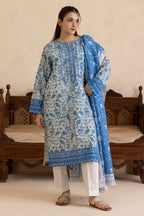 Embroidered Kurta Shawl - 3081