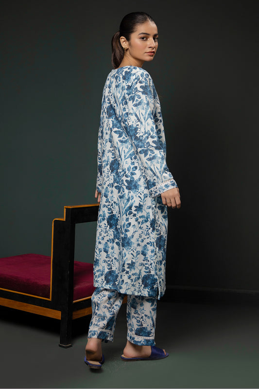 Embroidered Kurta Shawl - 3085