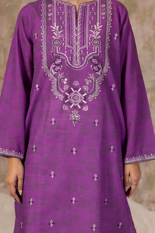 Embroidered Kurta Shawl - 3085