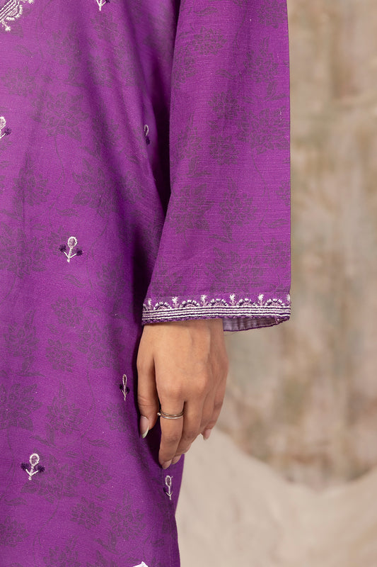 Embroidered Kurta Shawl - 3085