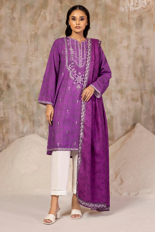 Embroidered Kurta Shawl - 3085