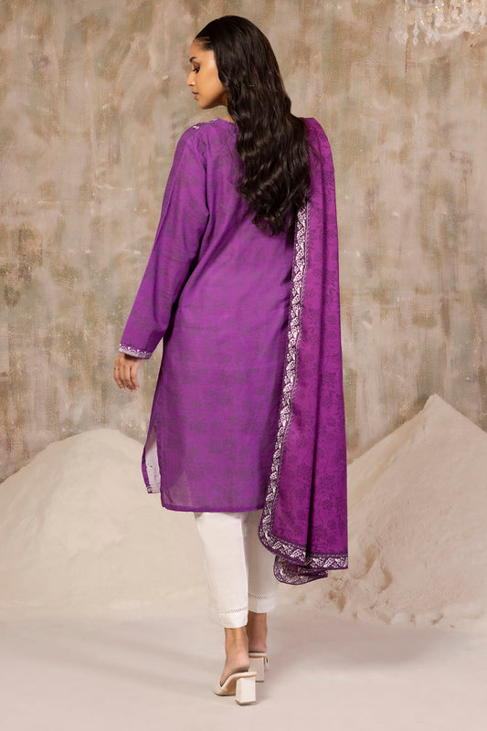 Embroidered Kurta Shawl - 3085