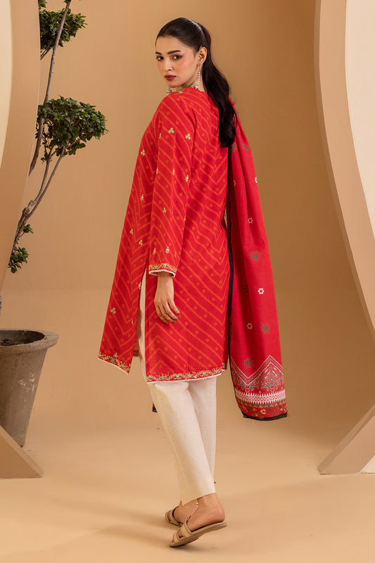 Embroidered Kurta Dupatta - 3111