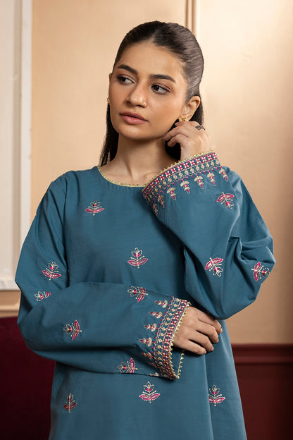 Embroidered Kurta Trouser - 3112