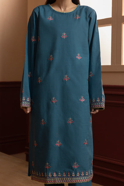 Embroidered Kurta Trouser - 3112