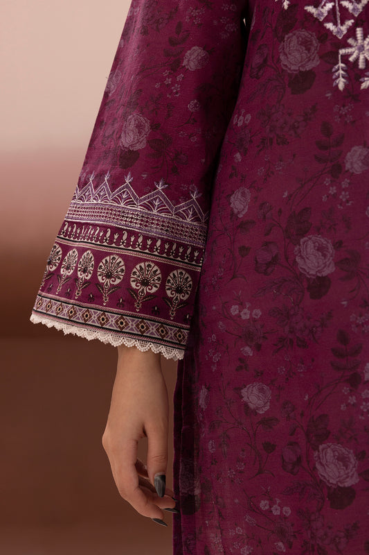 Embroidered Kurta Shawl - 3145