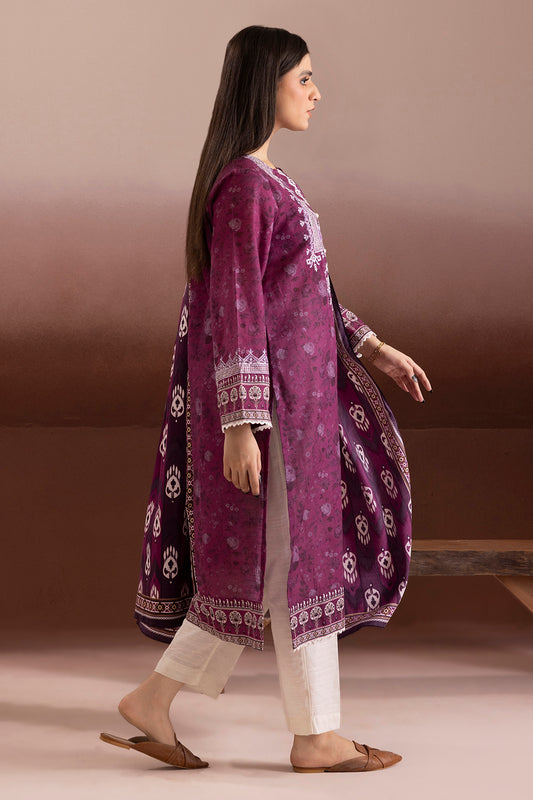 Embroidered Kurta Shawl - 3145
