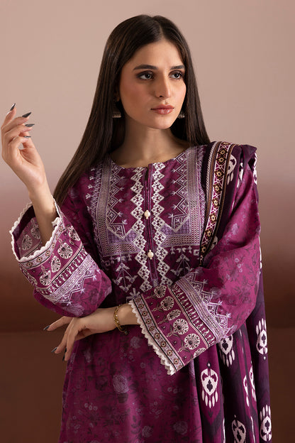 Embroidered Kurta Shawl - 3145