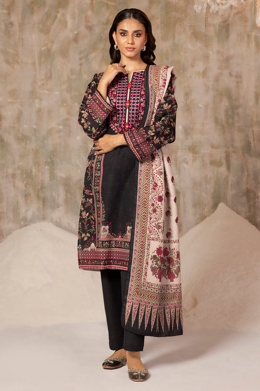Embroidered Kurta Dupatta - 3146