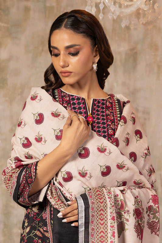 Embroidered Kurta Dupatta - 3146