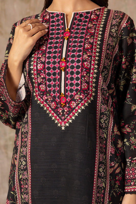 Embroidered Kurta Dupatta - 3146