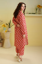 Embroidered Kurta Trouser - 3148