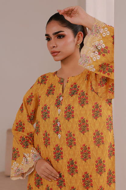 Embroidered Kurta Trouser - 3150