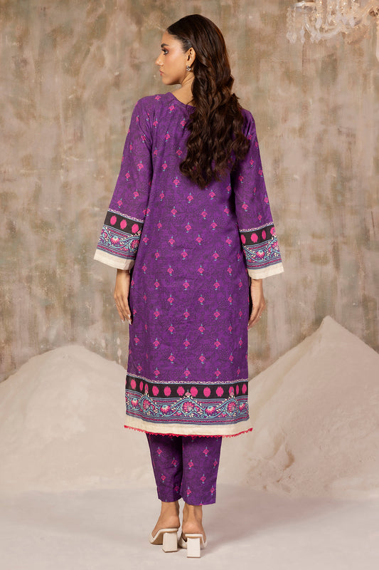 Embroidered Kurta Trouser - 3170
