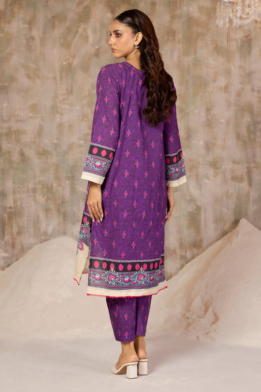 Embroidered Kurta Trouser - 3170
