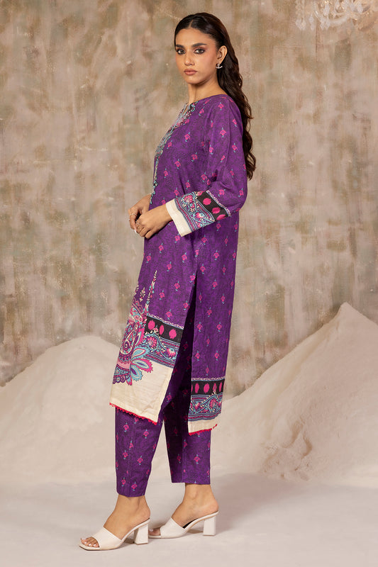 Embroidered Kurta Trouser - 3170