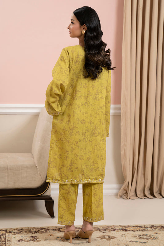 Embroidered Kurta Trouser - 3171