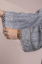 Embroidered Kurta Trouser - 3347