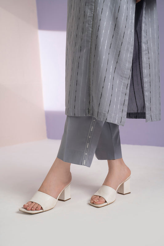 Embroidered Kurta Trouser - 3347