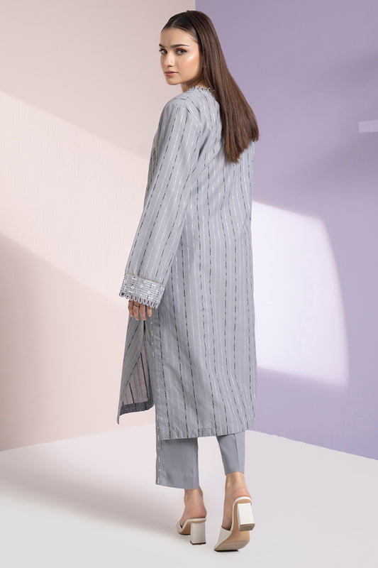 Embroidered Kurta Trouser - 3347