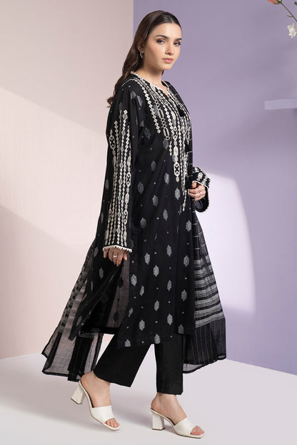 Embroidered Kurta Dupatta - 3349