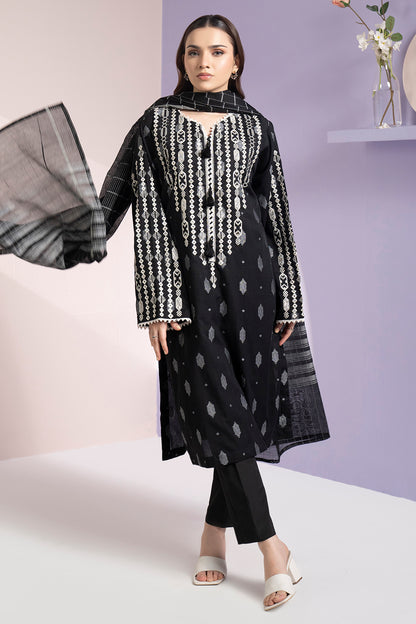 Embroidered Kurta Dupatta - 3349