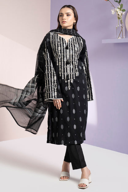 Embroidered Kurta Dupatta - 3349