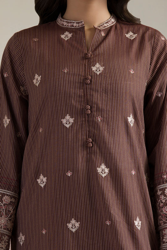 Embroidered Kurta Trouser - 3362