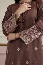 Embroidered Kurta Trouser - 3362