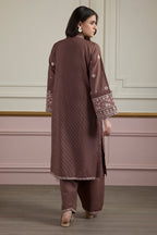 Embroidered Kurta Trouser - 3362