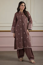 Embroidered Kurta Trouser - 3362
