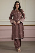 Embroidered Kurta Trouser - 3362