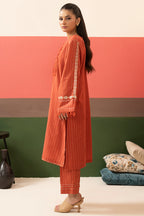 Embroidered Kurta Trouser - 3363