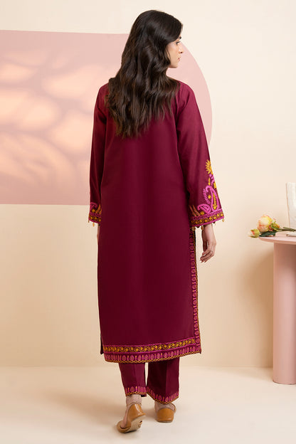 Embroidered Kurta Trouser - 3364