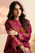 Embroidered Kurta Trouser - 3364