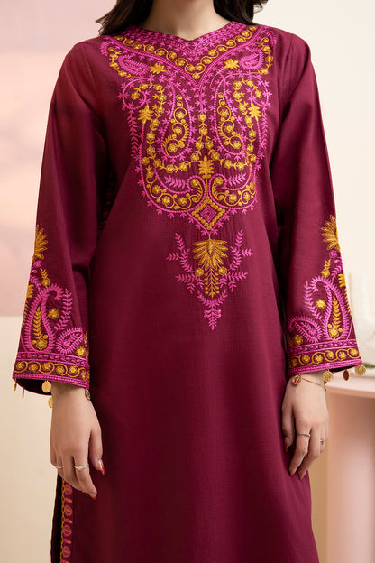 Embroidered Kurta Trouser - 3364