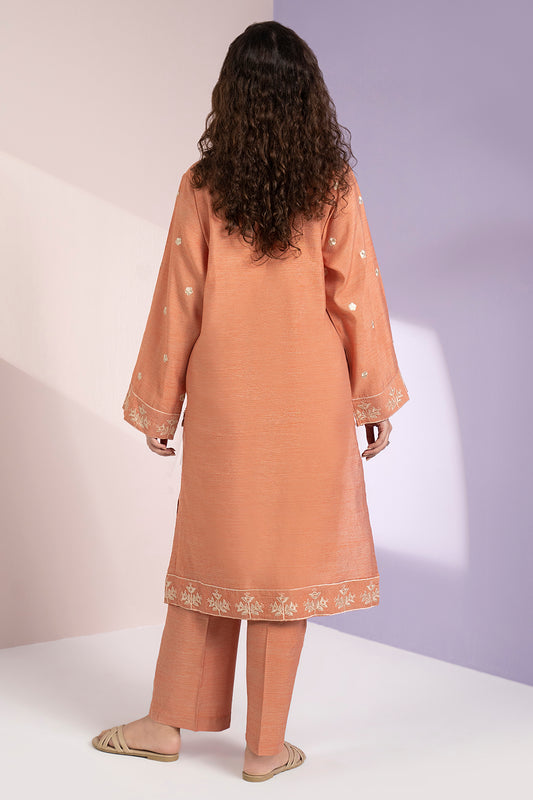Embroidered Kurta Trouser - 3365