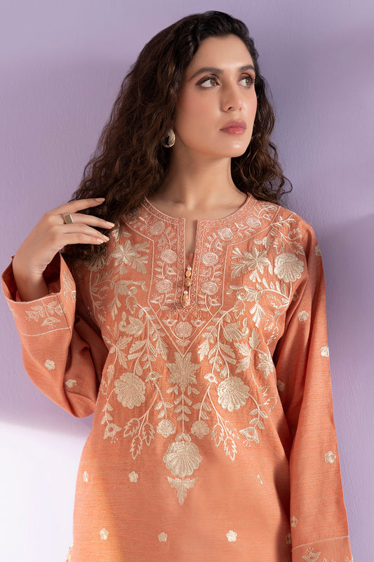 Embroidered Kurta Trouser - 3365